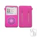 Electronics : Lux Apple iPod Video Accessory Skin Case - Hot Pink