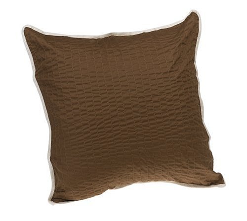 Cover image : DKNY PLAY Linear Stitch European Sham, Cocoa