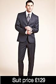 Limited Collection Slim Fit 2 Button Plain Jacket