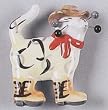 Whimsiclay Tex Cat Pin