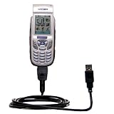 Classic Straight USB Cable for the Samsung SCH-N330 with Power Hot Sync and Charge capabilities - Gomadic Brand w/ TipExchange Technology
