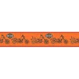 Harley Davidson Orange Border