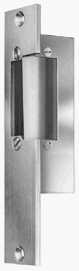 ROFU 1401 Fail Secure-Satin Chrome Electric Strike with faceplate 1-1/4