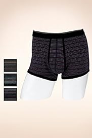 3 Pack Authentic Cool Fresh Stretch Cotton Feeder Striped Hipsters with Stay New