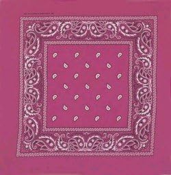 Bandana Fever : Bandana Scarf (Fuschia)