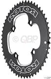 ROTOR 56t outer chain ring double triple black by Rotor System