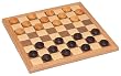 WE Games Wood Checkers Set