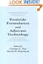 Pesticide Formulation and Adjuvant Technology