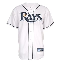 MLB Tampa Bay Rays Replica Home Jersey, White