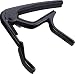 Musical Instruments : Dunlop Trigger Flat Guitar Capo, Black