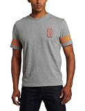 Generra Men's Jersey Varsity Tee, Heather Grey, Large