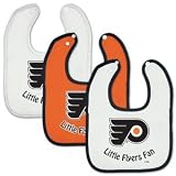 Philadelphia Flyers NHL Hockey Baby Bibs Set of 3
