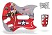 Guitar Hero I & II Faceplate Skin for Playstation 2 - Red T-Bomber