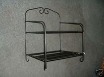 Wrought Iron Shelf Unit for Counter/Desk