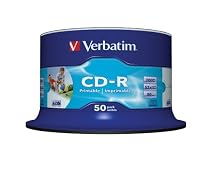 Verbatim 43309 CD-R Printable 48x 50 pack spindle