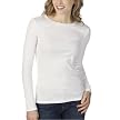 Merona&reg; Petites: Long Sleeve Crew Neck Tee-Fresh White
