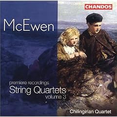 McEwen - String Quartets, Vol 3