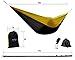 Yes4All Ultra Light Hammocks - Black/Yellow with Tree Strap - ²1X9VZ