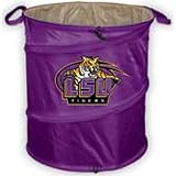 LSU Tigers NCAA Collapsible Trash Can by Logo Chair
