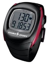 Sigma PC-3 Sport Pulse Computer 2005 8 Functions Black