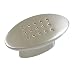 5/8" Oval Dotted Drawer Knob - Satin Nickel - Set of 8