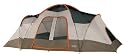 Wenzel Great Basin 18 X 10-Feet Nine-Person Two-Room Family Dome Tent (Light Grey/Blue/Taupe)