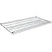 Alera SW584824SR Shelves, Wire, 2 Pack,,48 x 24,Sr,Zinc/Lacquer,1000lbs per Shelf