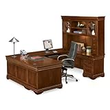 NBF Signature Series Pont Lafayette UDesk with Hutch