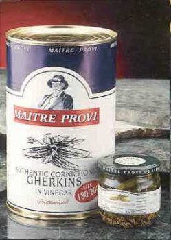 Gherkins in Vinegar - Authentic Cornichons 8.82 lb. by Cornichons in Vinegar