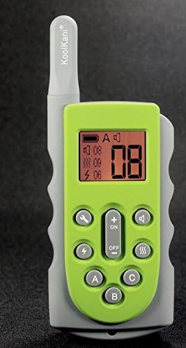 KOOLKANI® One Dog Remote Dog Training Shock Collar Trainer: 600 Meter/650 Yards Remote Range Waterproof Rechargeable Remote E Shock Training Collar System