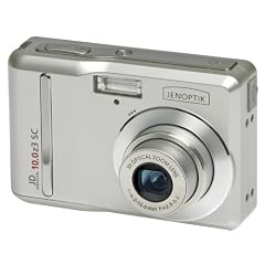 Jenoptik JD 10.0z3 SC Digitalkamera (10 Megapixel, 3-fach opt. Zoom, 6,9 cm (2,7 Zoll) Display) silber