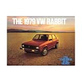1979 VOLKSWAGEN RABBIT Sales Brochure Literature Book by Volkswagen