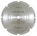 Hitachi 18109 12-Inch 8 Tooth FTG Diamond Hardi-Saw Blade with 1-Inch Arbor
