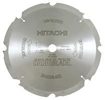 Hitachi 18109 12-Inch 8 Tooth FTG Diamond Hardi-Saw Blade with 1-Inch Arbor