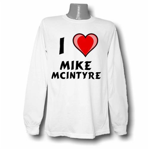 Cover image : I Love Mike McIntyre Long Sleeve T-shirt