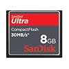 Sandisk 8GB Ultra 30MBS Compact Flash CF Card - Retail Pack