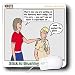 Rich Diesslins Funny KNOTS Scouting Cartoons - Stick to Brushing Your Teeth - Dentistry - Mouse Pads