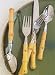 Island Bamboo Natural 40 Piece Set