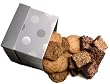 Geoff & Drew's Signature Silver Box of 8 Fresh Baked Chocolate Chip Cookies, 4 Brownies