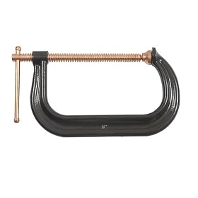 Bessey CDF408C 8-Inch Copper Spindle Forged C Clamp by Bessey