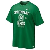 Cincinnati Reds St. Patrick's Day Vintage Short Sleeve T-Shirt by Nike