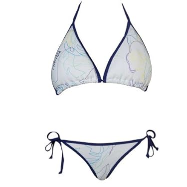 Nikita Impressed Bikini Womens Whitepurple L