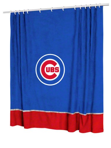 Sports Coverage MLB Chicago Cubs MVP Shower Curtain
