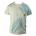 NEW Argentina Mens T-Shirt - White / Sky Blue