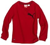 IMAGE OF Puma - Kids Boys 8-20 Cat Thermal Shirt, Red, Small