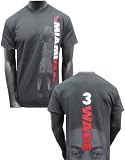 Dwayne Wade Miami Heat Player Action Face Black T-shirt
