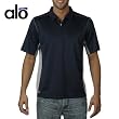 alo - Short Sleeve Zip Placket Polo (M1003)