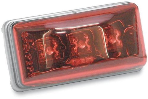 Wesbar Waterproof LED Marker/Clearance Light , Color: Red 401566