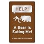 Help! A Bear Is Eating Me! von Mykle Hansen