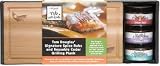 Rub trio with Cedar Plank